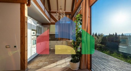 Contemporary Half-Timbered Home in Tivat Hill