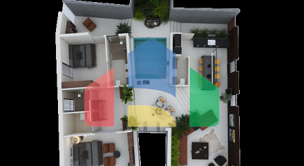 Роскошные апартаменты с видом на море – Улцинь