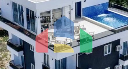 Квартира с 1 спальней в комплексе с бассейном всего в 50 метрах от моря на Утехе