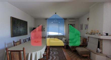 A spacious house with a large yard in Zelenika