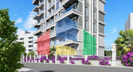 Квартиры в комплексе, Аланья