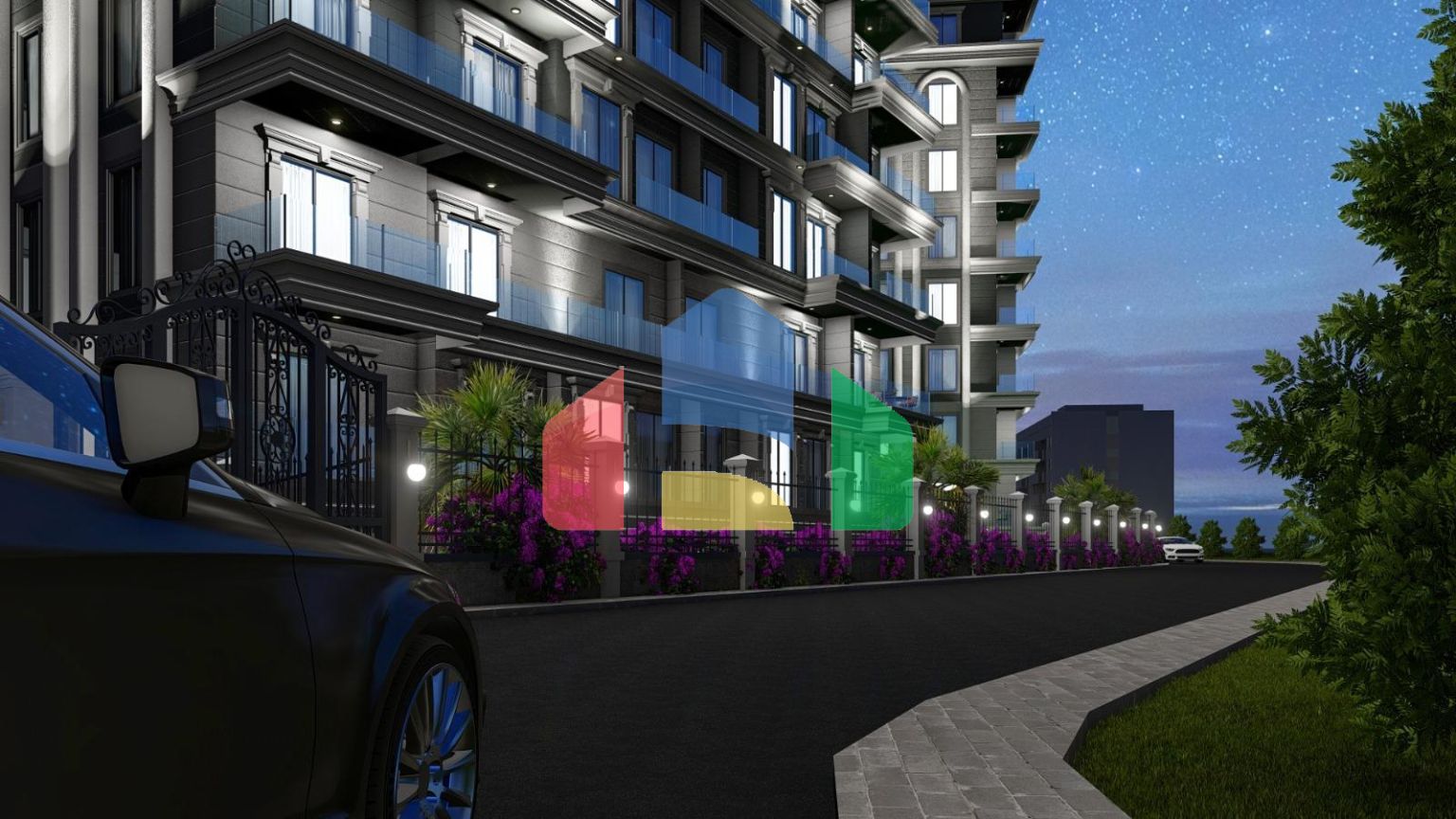 Квартиры в комплексе, Аланья