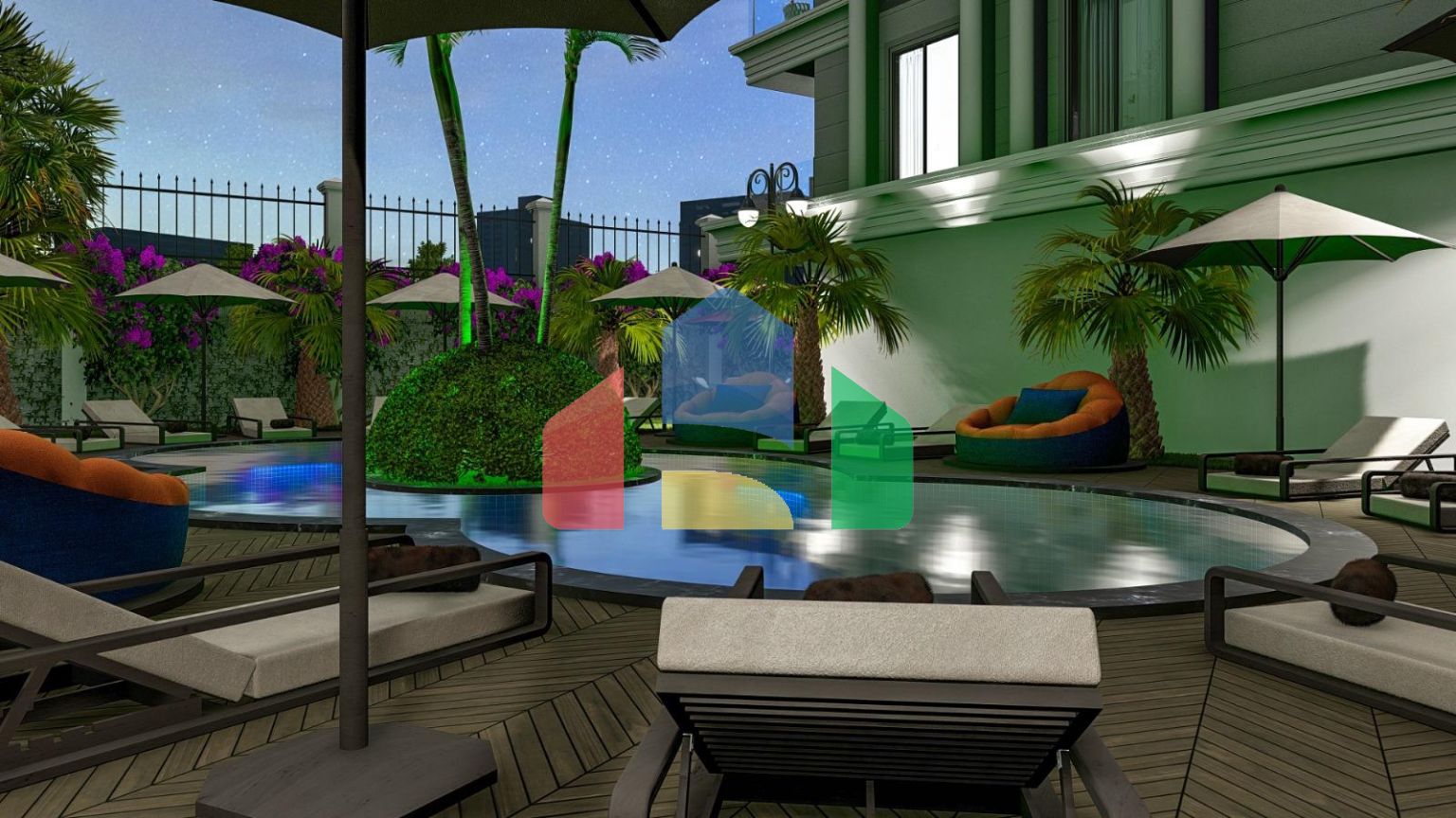 Квартиры в комплексе, Аланья