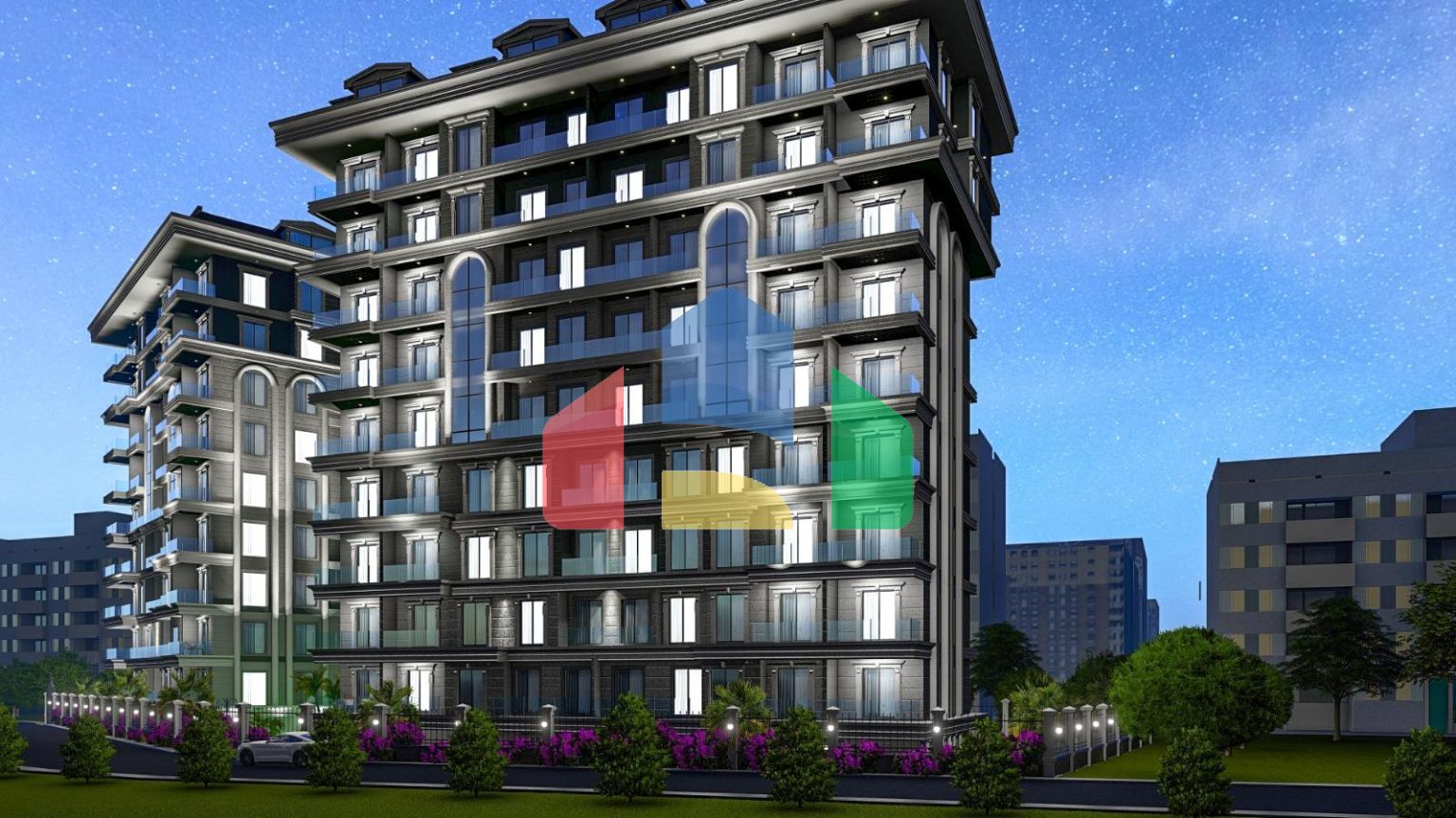 Квартиры в комплексе, Аланья