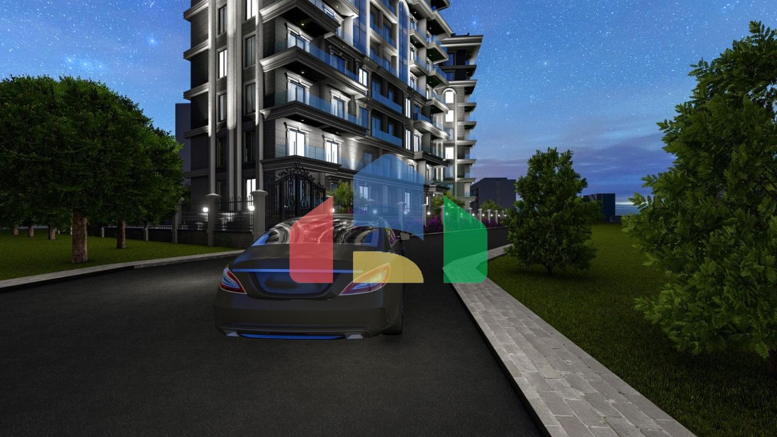 Квартиры в комплексе, Аланья