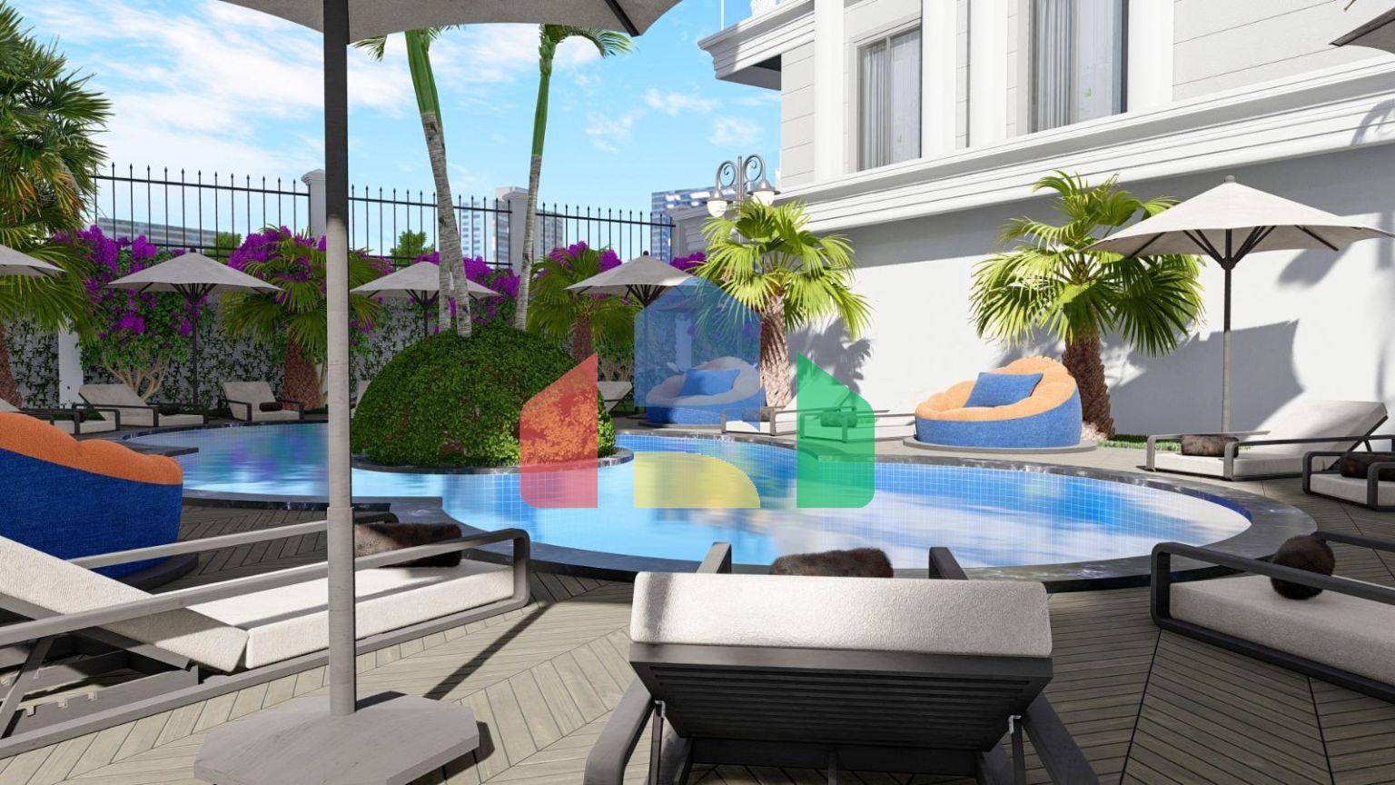 Квартиры в комплексе, Аланья