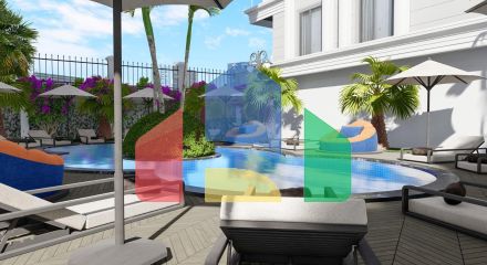 Квартиры в комплексе, Аланья