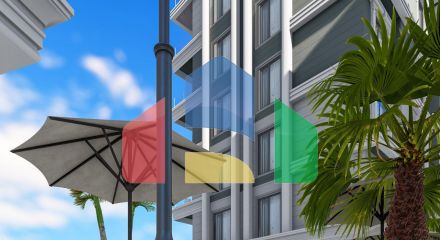 Квартиры в комплексе, Аланья