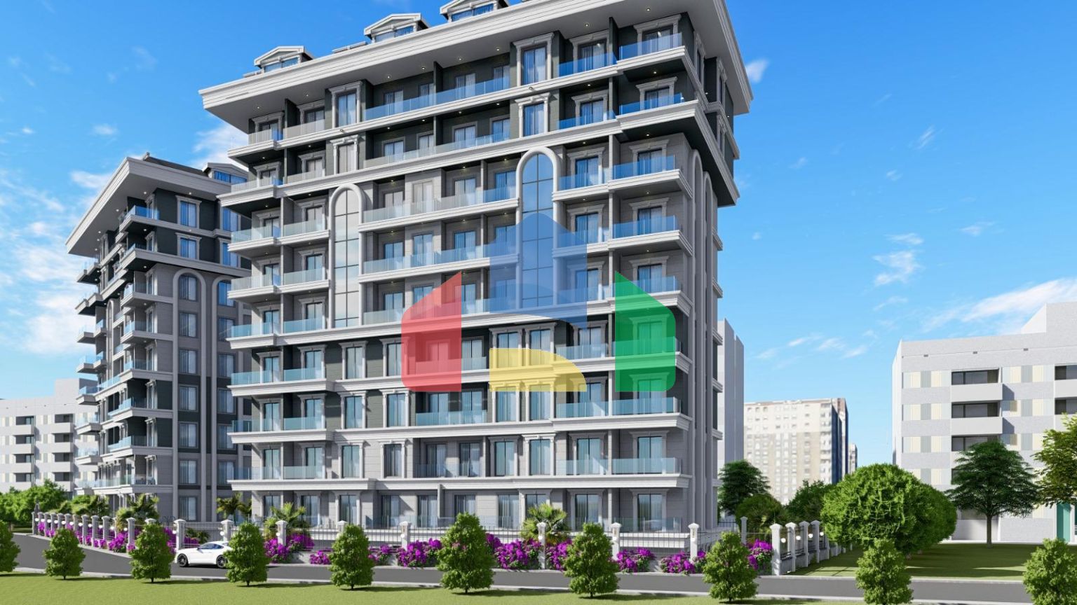 Квартиры в комплексе, Аланья