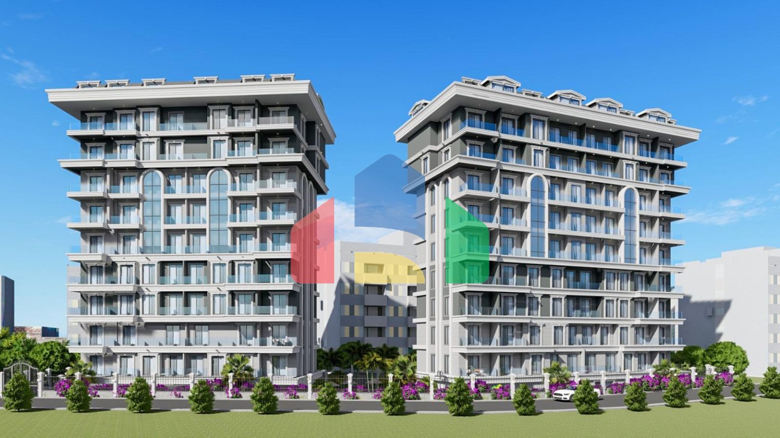 Квартиры в комплексе, Аланья