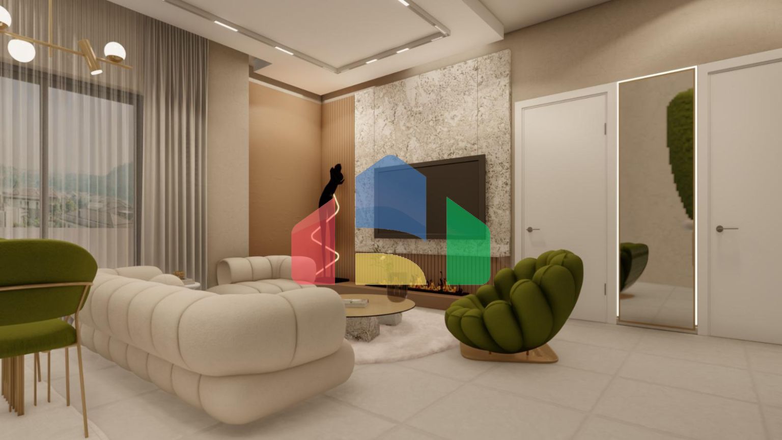 Квартиры в комплексе, Аланья