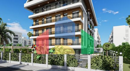 Apartments in a complex, Alanya 300 meters from the sea