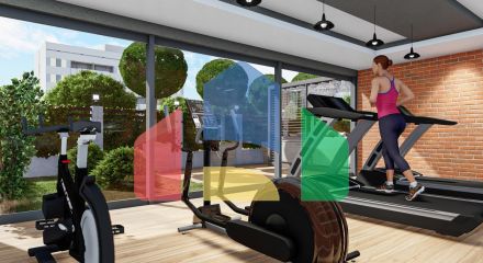 Квартиры в комплексе, Аланья 300 метров от моря