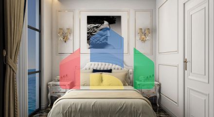 Квартиры в комплексе, Аланья 300 метров от моря