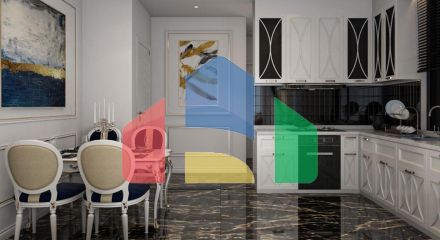 Квартиры в комплексе, Аланья 300 метров от моря