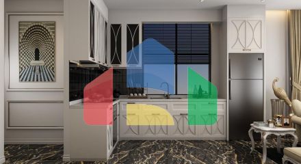 Квартиры в комплексе, Аланья 300 метров от моря