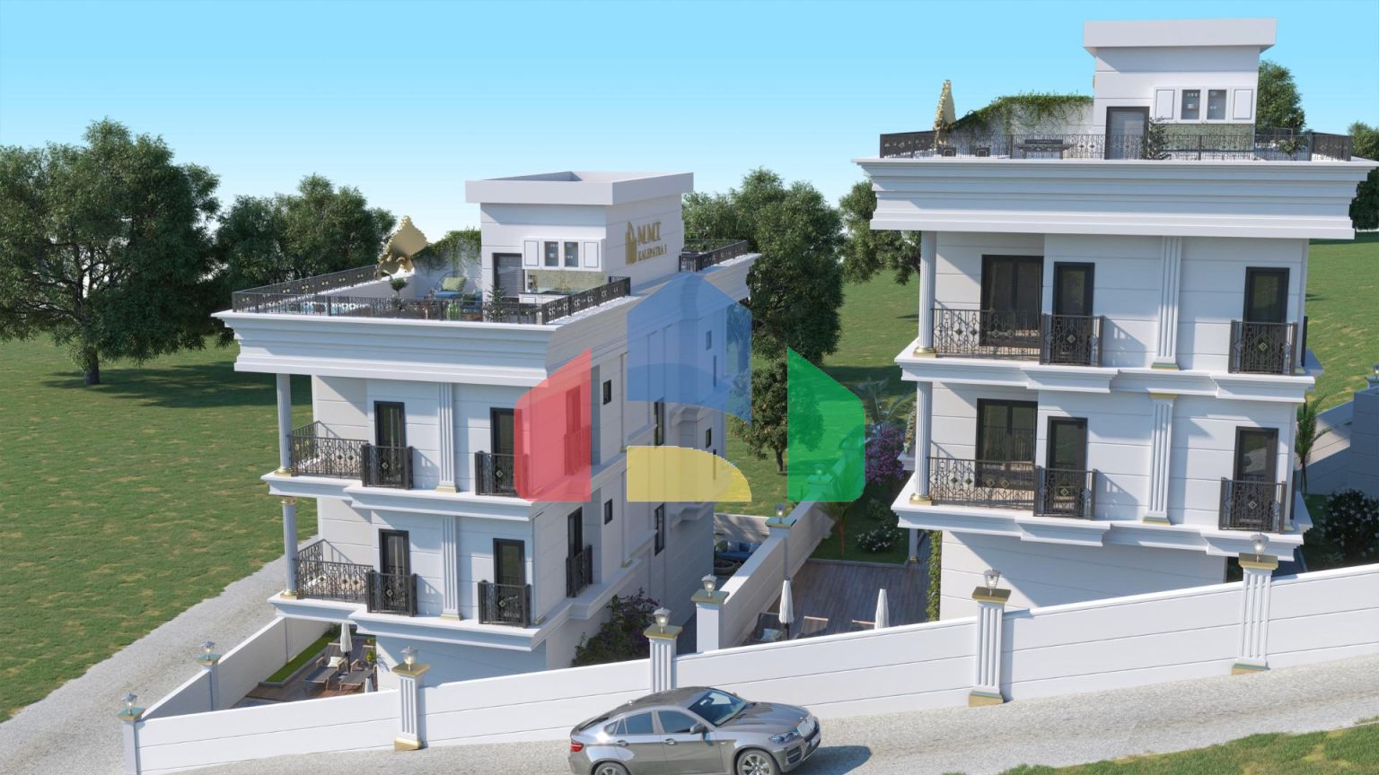 Квартиры в комплексе Клеопатра, Аланья