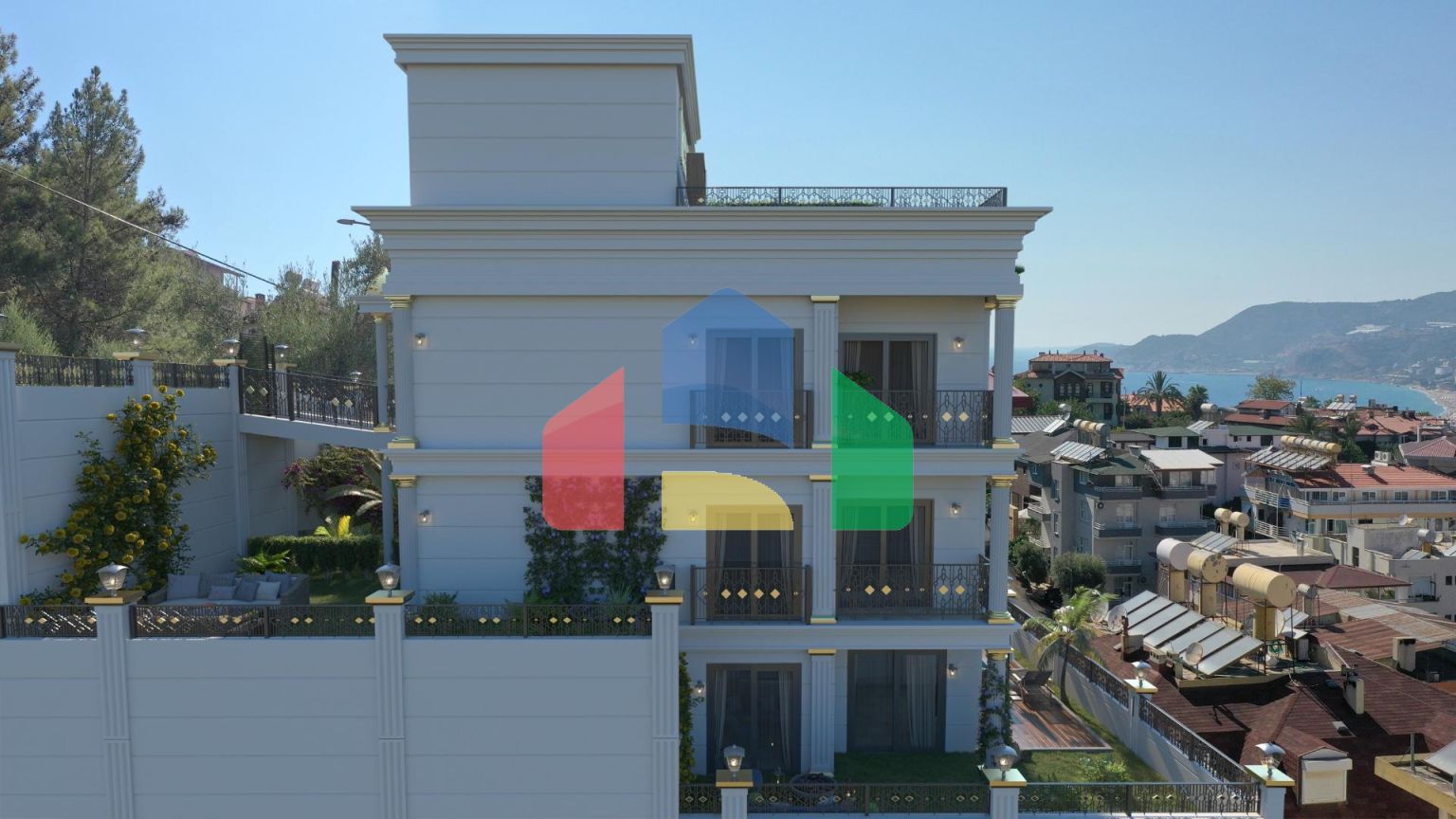 Квартиры в комплексе Клеопатра, Аланья