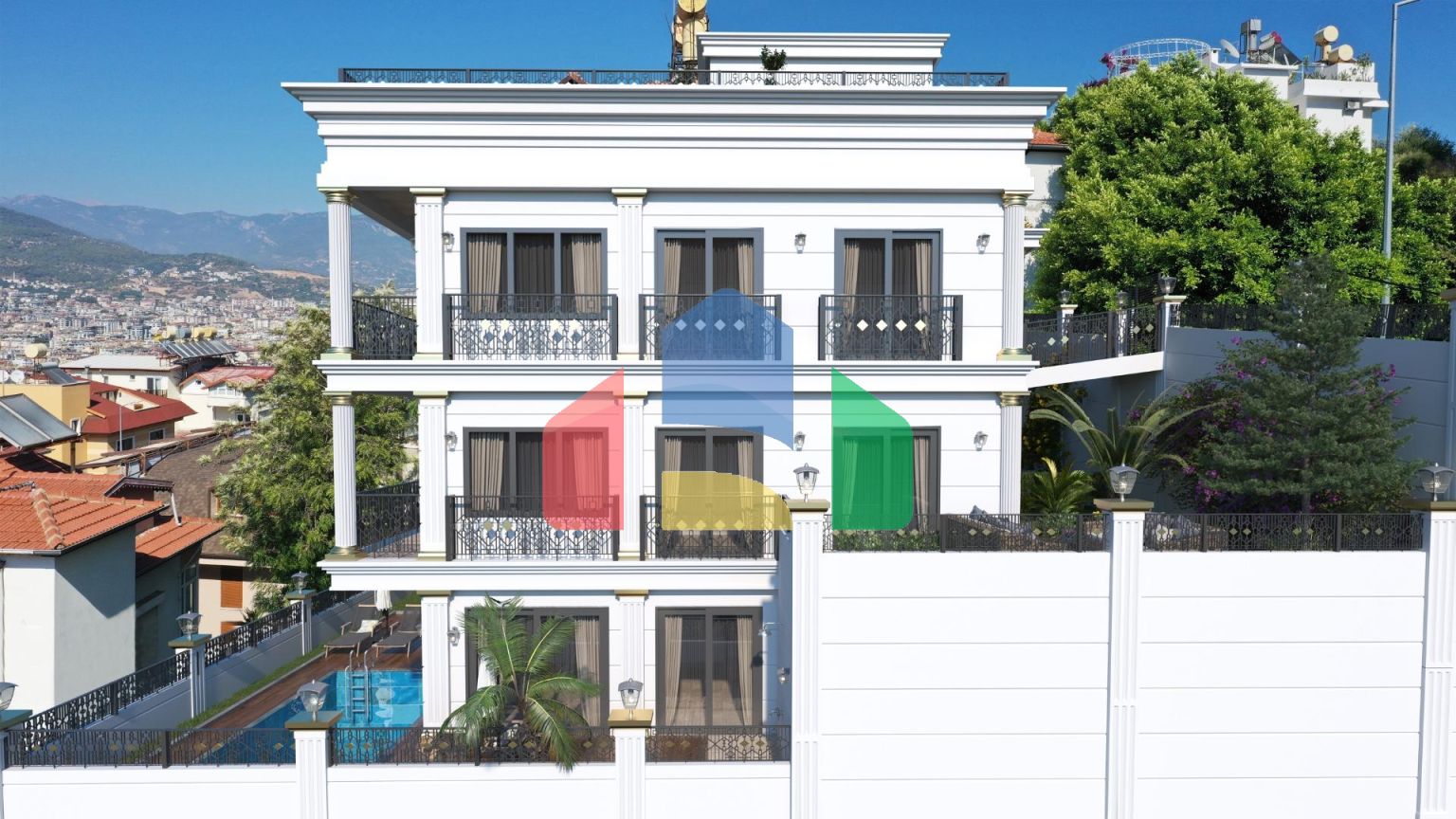 Квартиры в комплексе Клеопатра, Аланья