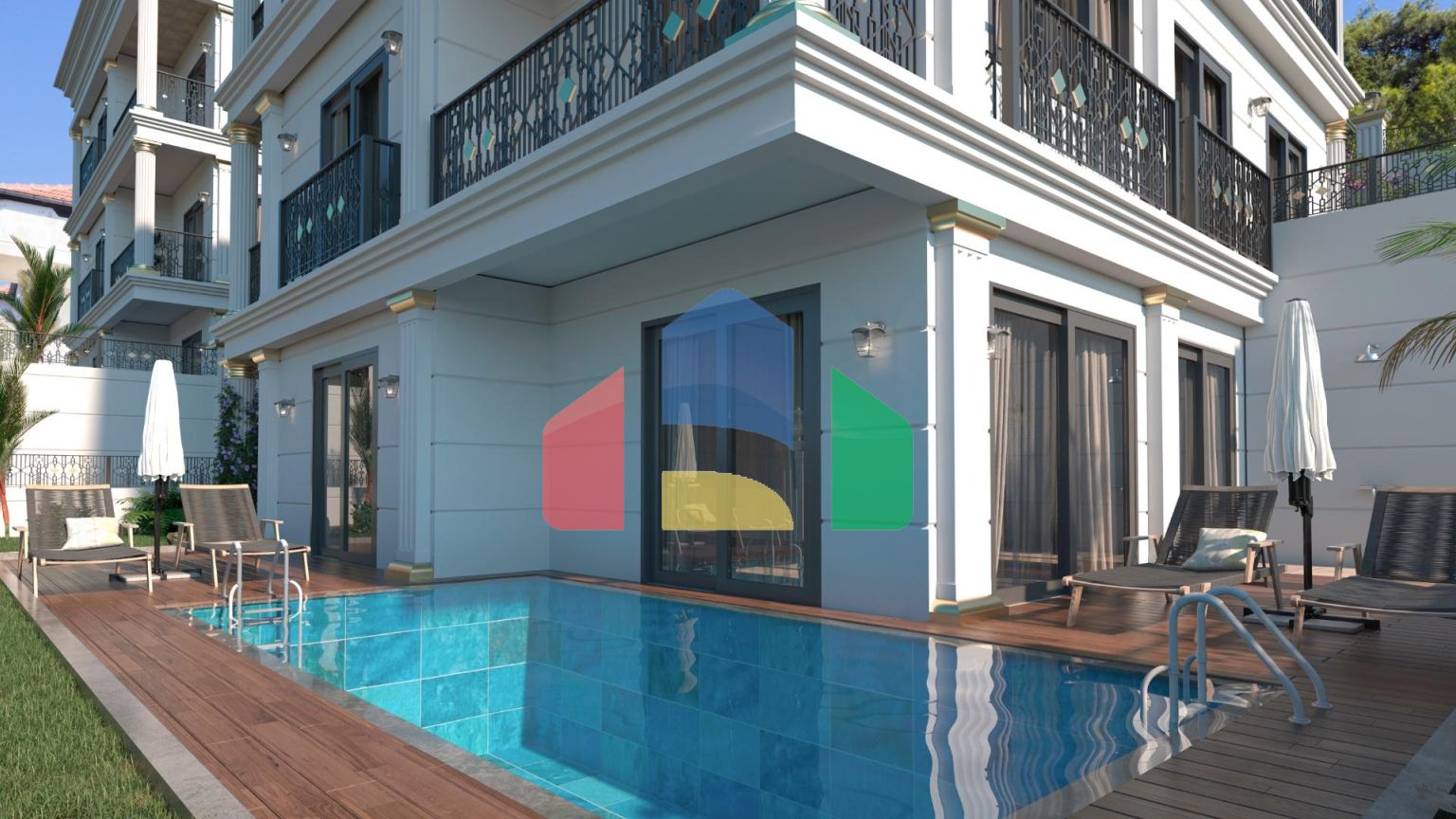 Квартиры в комплексе Клеопатра, Аланья