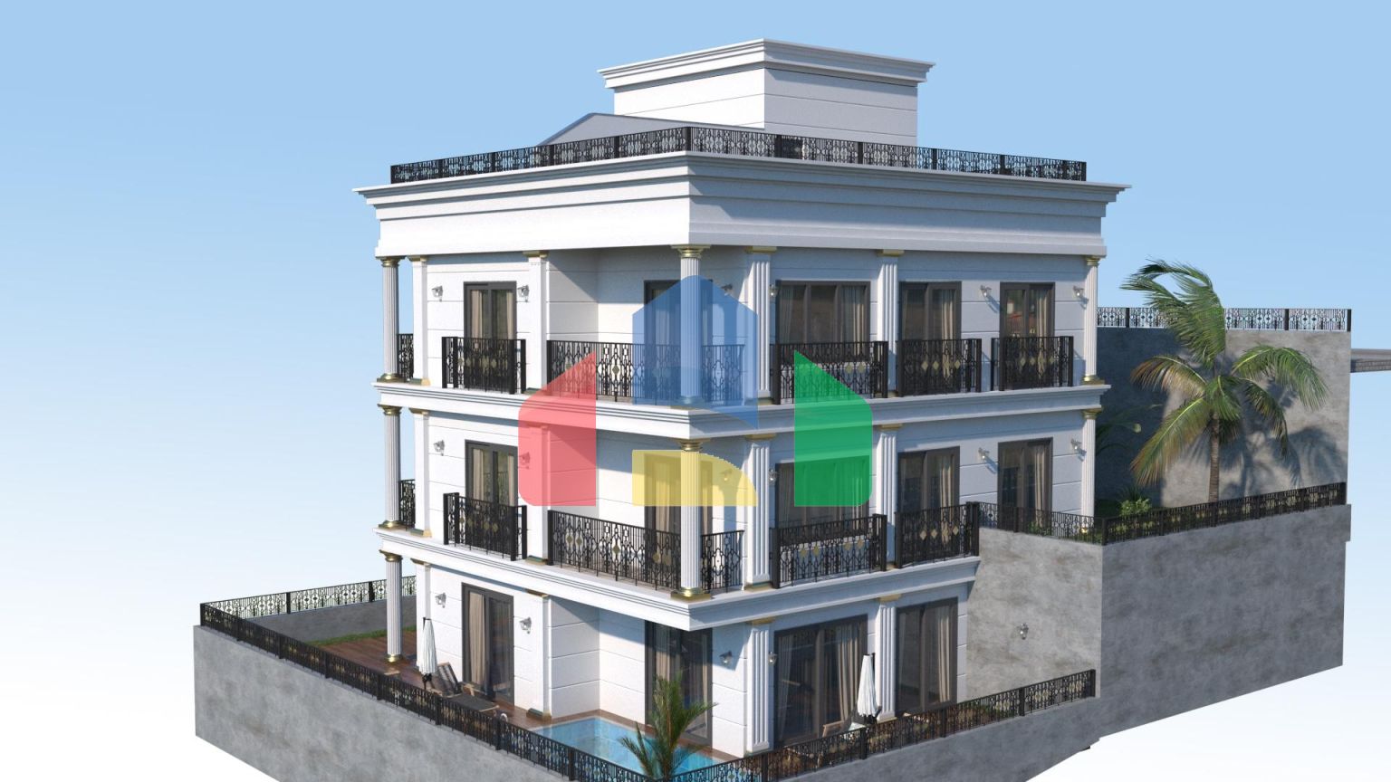 Квартиры в комплексе Клеопатра, Аланья