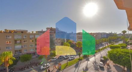 Простора квартира центр Аланії, пляж Клеопатр