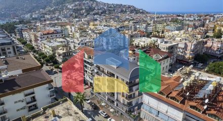 New premium class complex in the center of Alanya