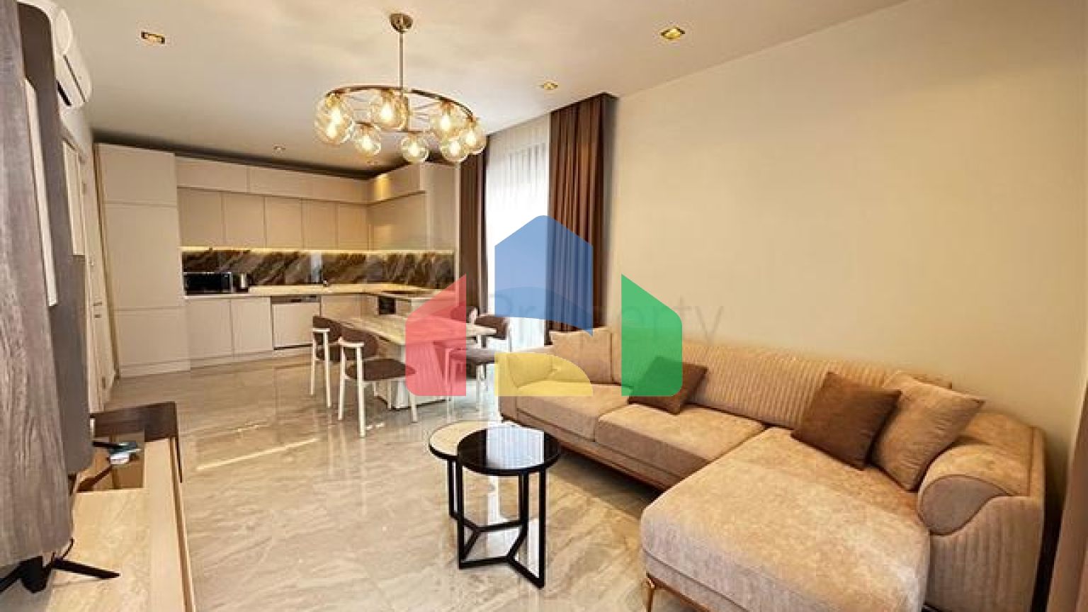 Квартира 2+1 в самом сердце Алании