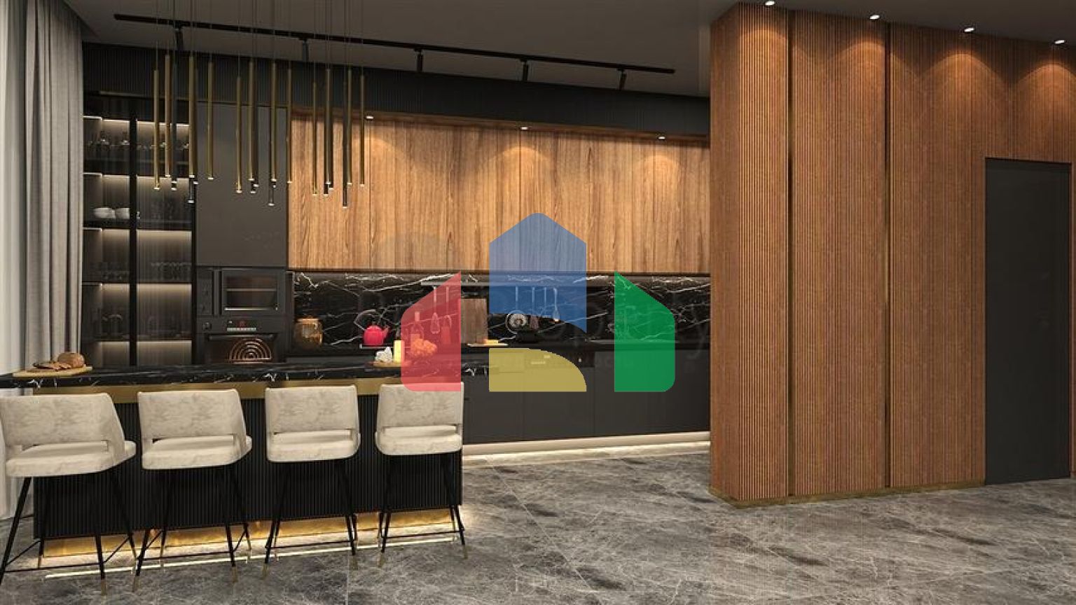 Новый жилой комплекс в центре города