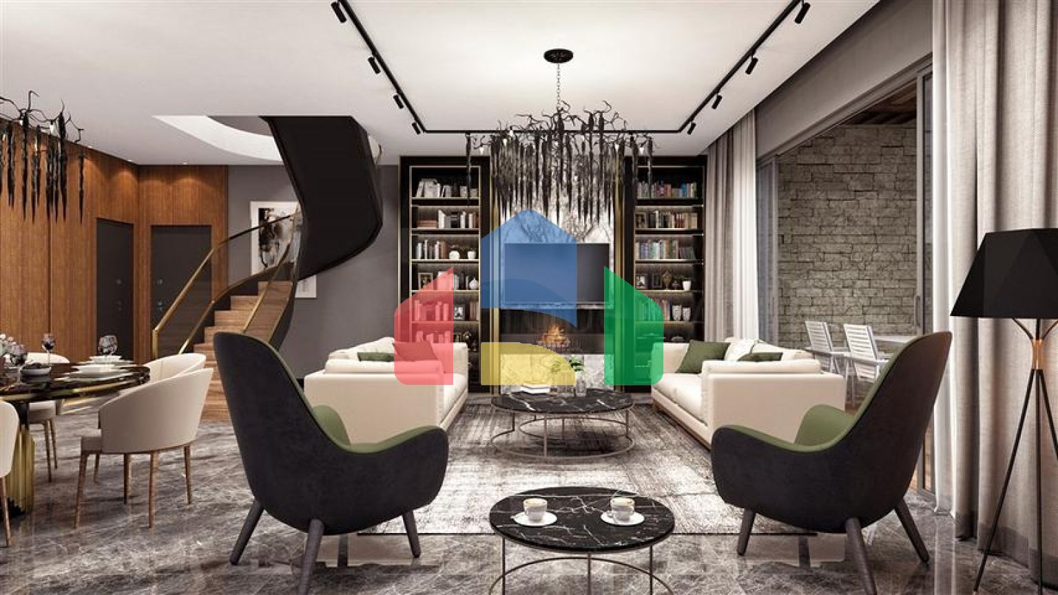 Новый жилой комплекс в центре города