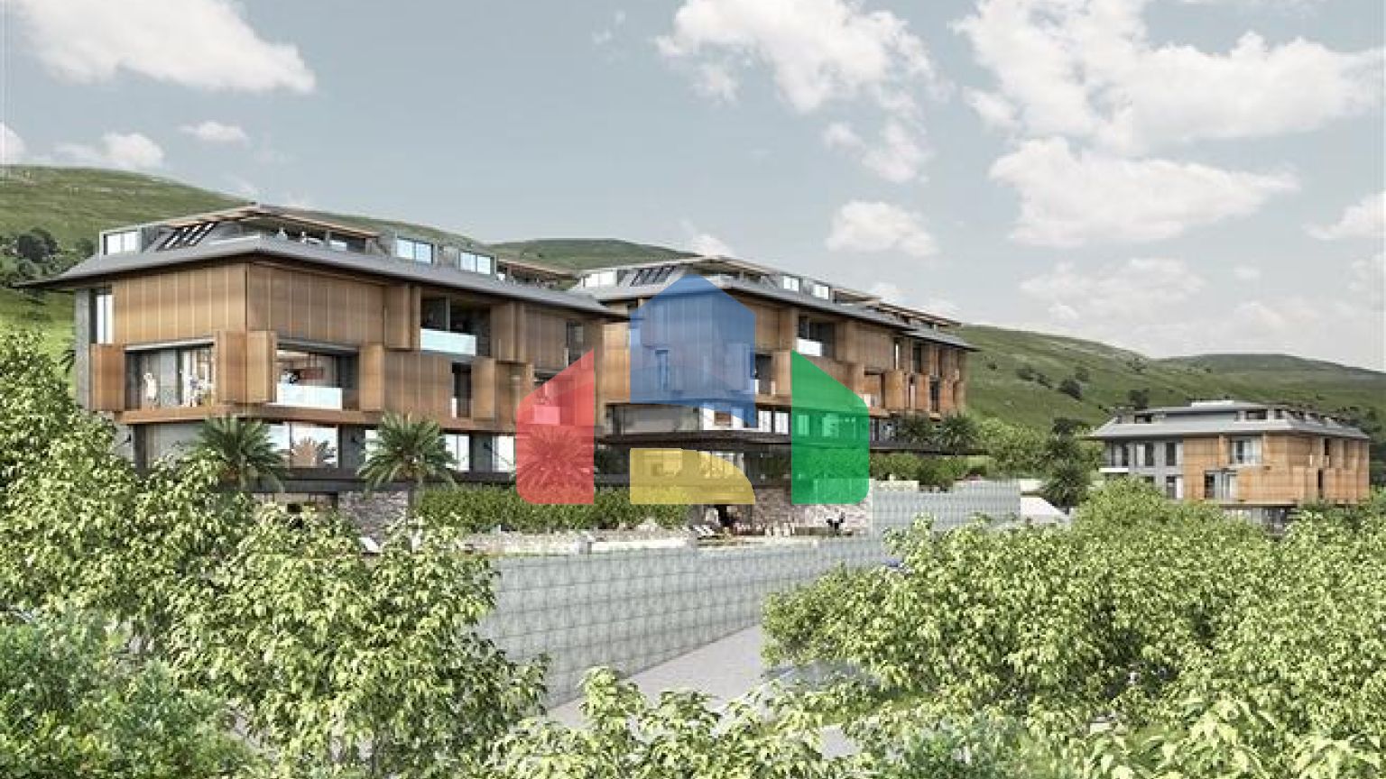 Новый жилой комплекс в центре города