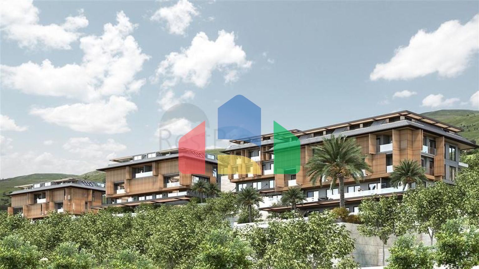 Новый жилой комплекс в центре города