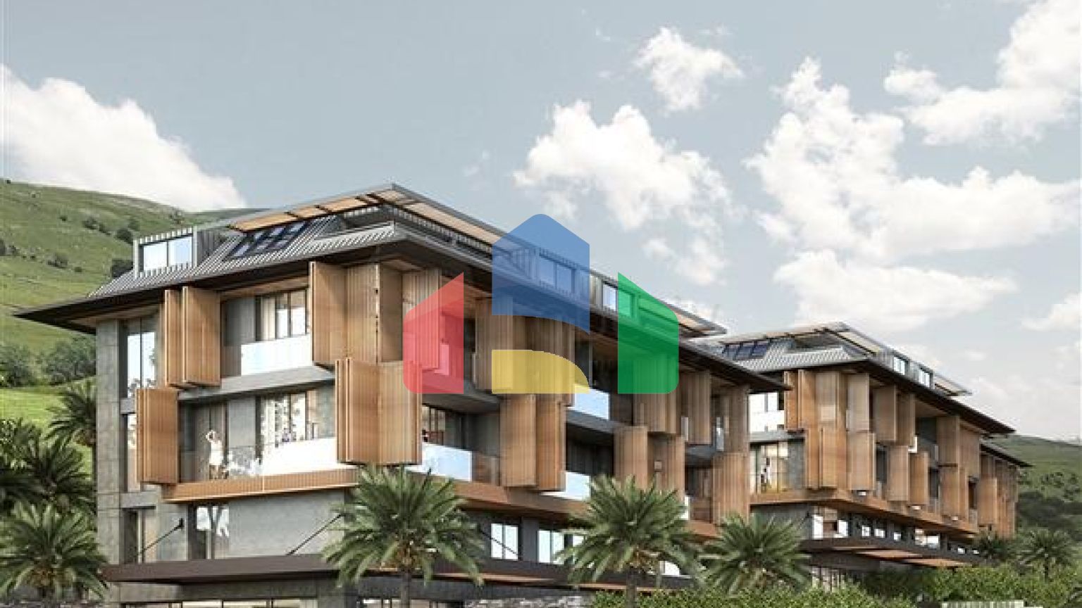 Новый жилой комплекс в центре города