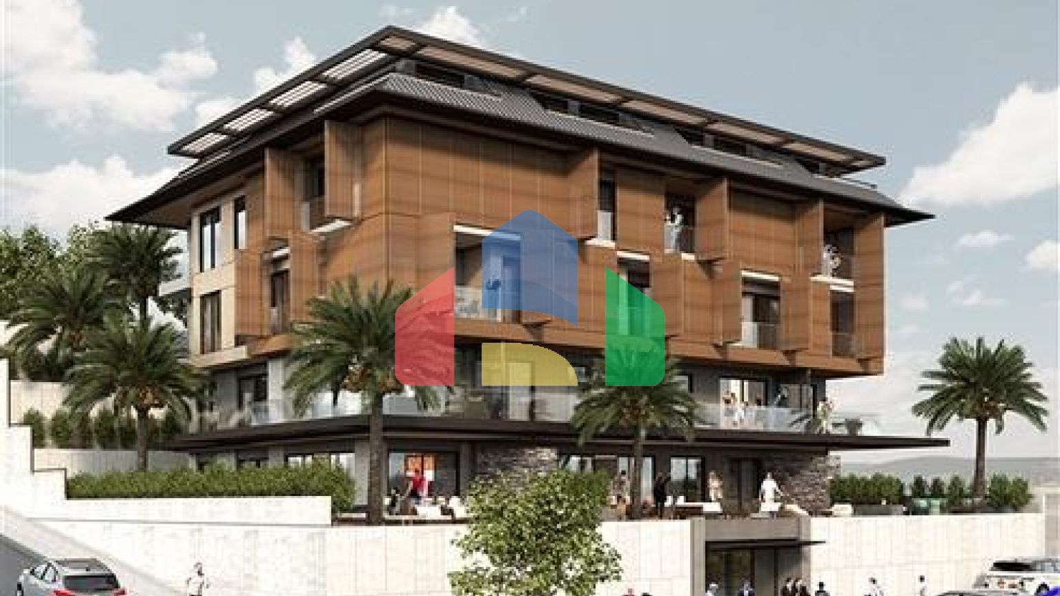 Новый жилой комплекс в центре города