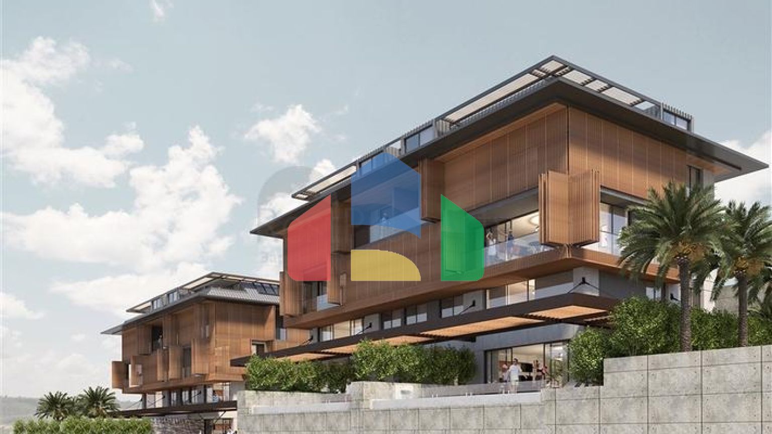 Новый жилой комплекс в центре города