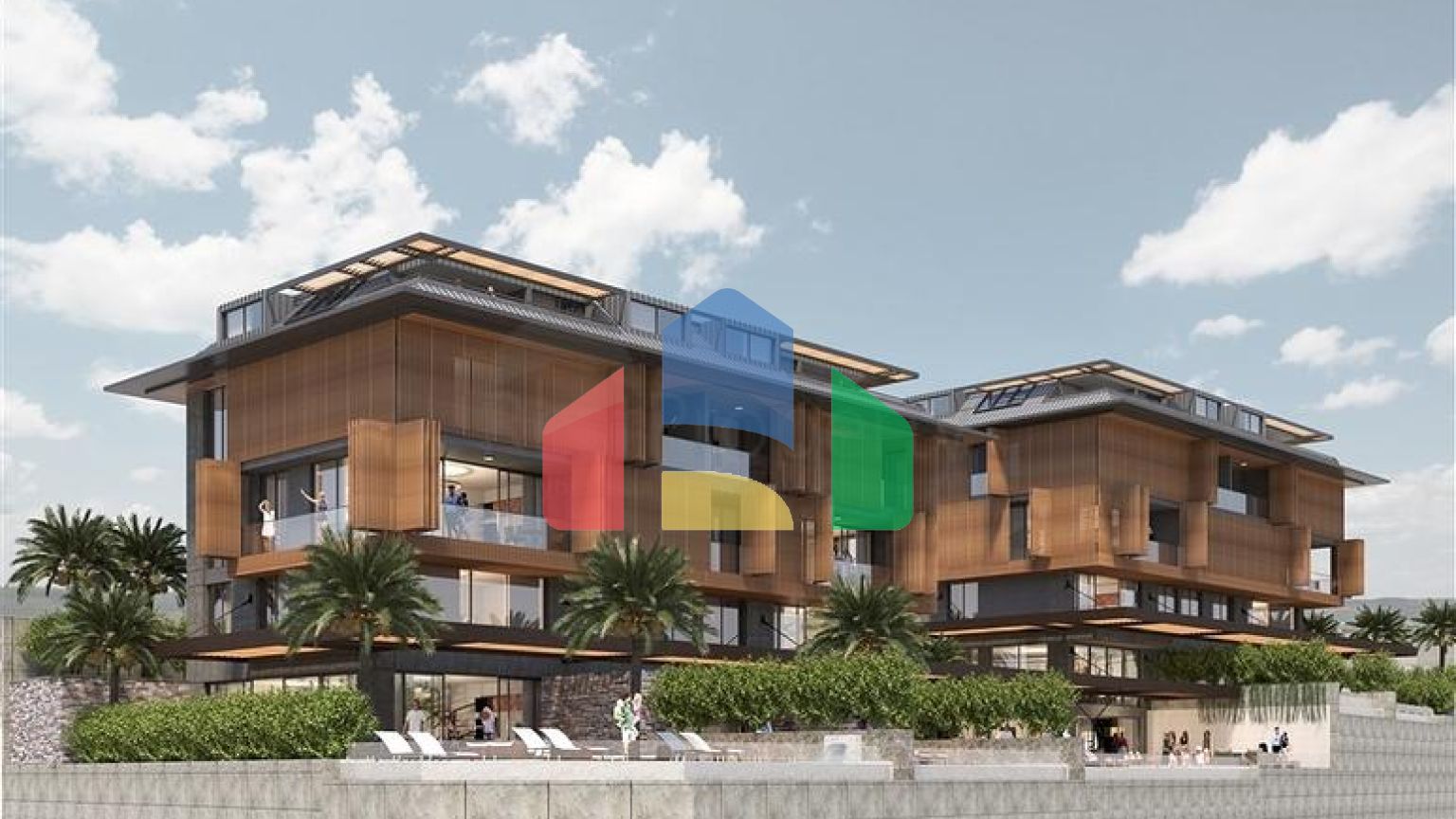 Новый жилой комплекс в центре города