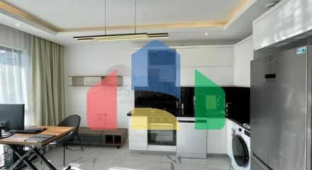 1+1 apartment in the center of Alanya in a new building
