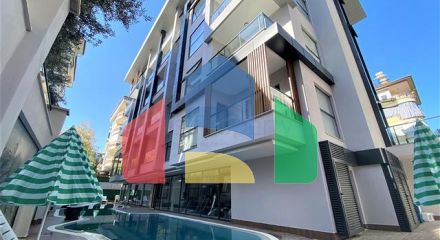 Квартира 1+1 в центре Алании в новом доме