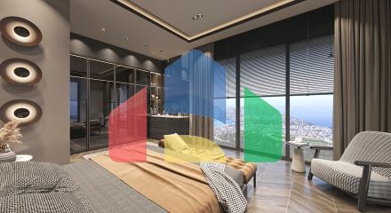 Вілла з видом на Середземне море-ідеальне злиття розкоші і природи