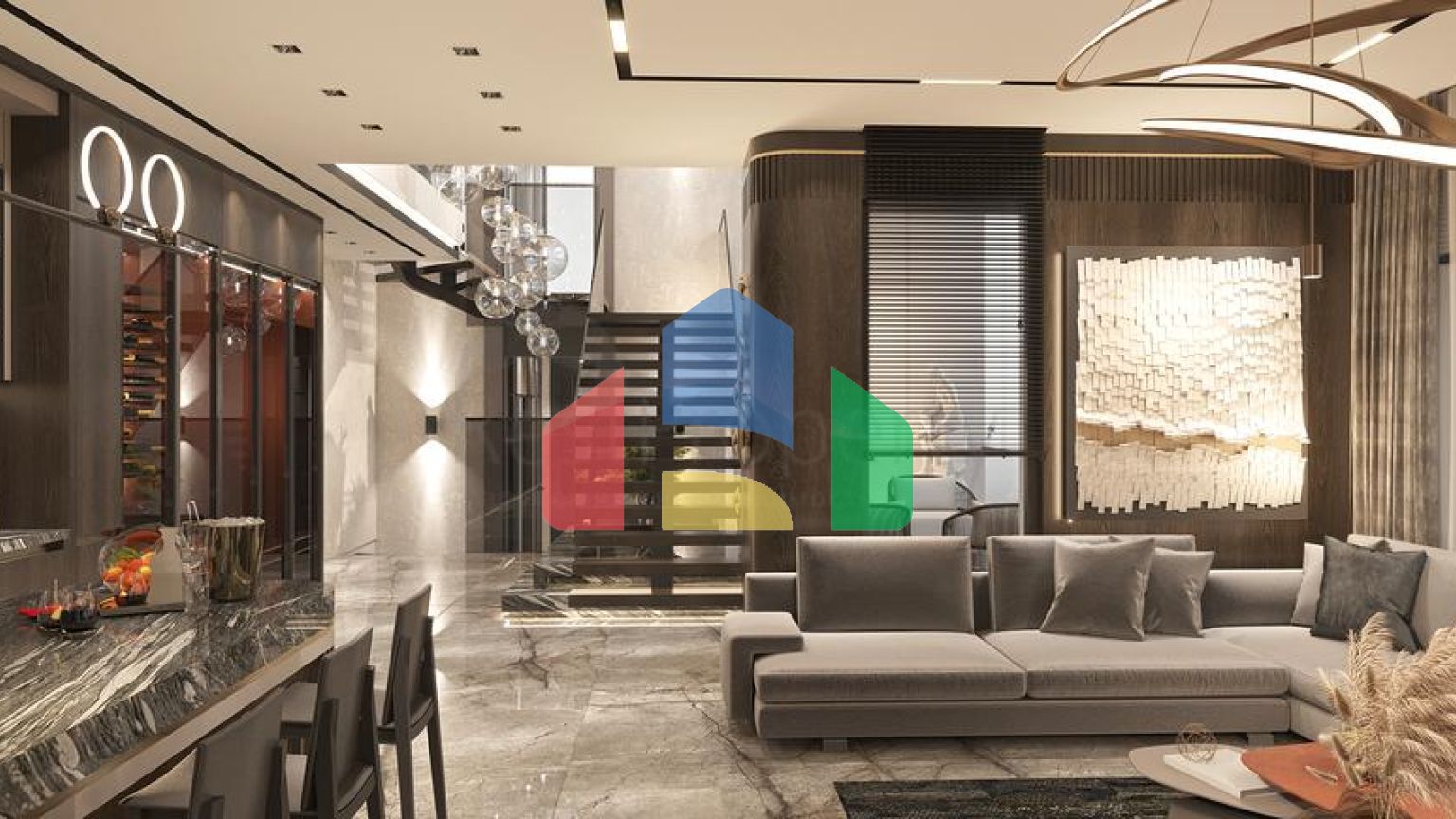 Вілла з видом на Середземне море-ідеальне злиття розкоші і природи