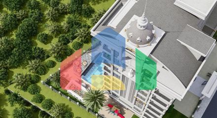 Житловий комплекс з інфраструктурою в центрі Аланії