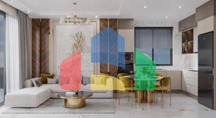 A project with hotel infrastructure within walking distance to Cleopatra beach
