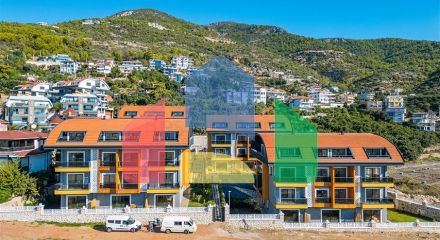 Sea View -Installment payments -New Project in Alanya Center