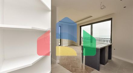 Двокімнатна квартира в центрі Аланії з панорамним видом на море Двокімнатна квартира в центрі Аланії з панорамним видом на море