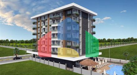 Invest now - Close to Cleopatra beach - new project - Alanya Center