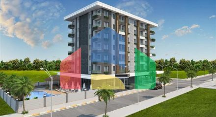 Invest now - Close to Cleopatra beach - new project - Alanya Center