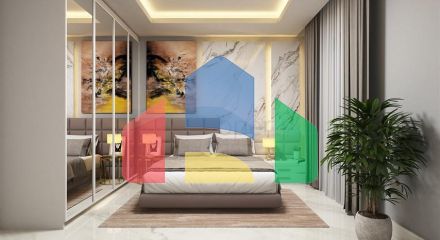 Новый проект районе пляжа Клеопатра в 200 м от моря