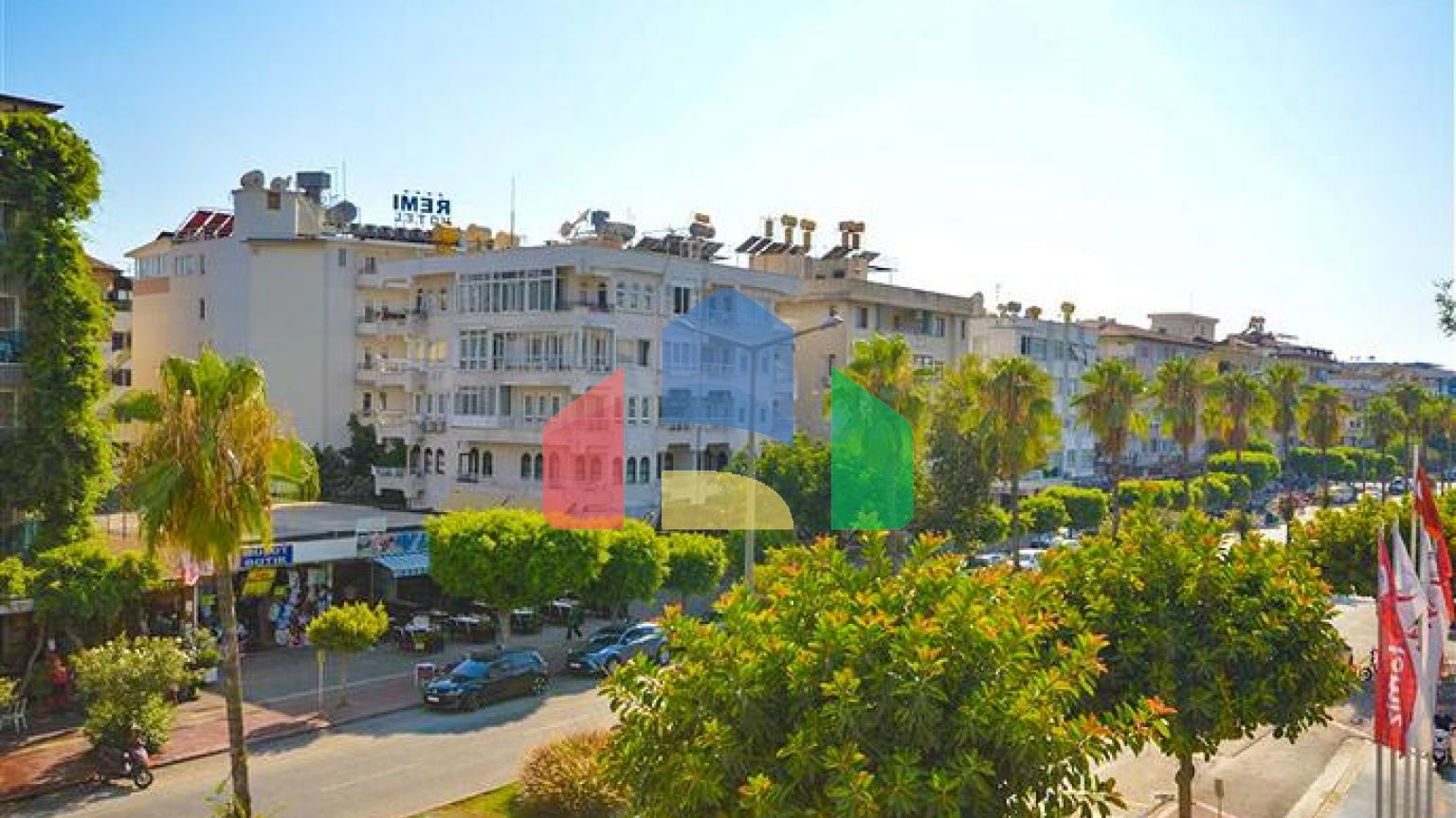 Квартира 2+1 в 100 метрах від головного пляжу міста на Клеопатрі