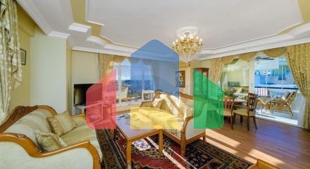 Квартира планировкой 3+1 в районе пляжа Клеопатра