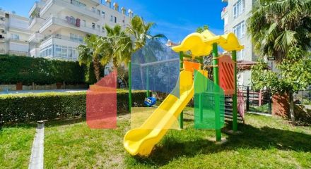 Квартира планировкой 3+1 в районе пляжа Клеопатра